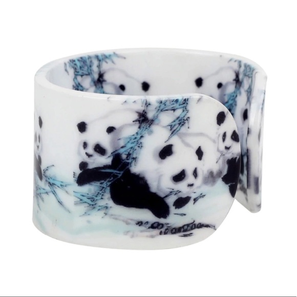Last One of the Save the Panda’s Bohemian Acrylic Bracelet NWT - Picture 5 of 7